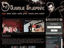 Tablet Screenshot of djordjestijepovic.com